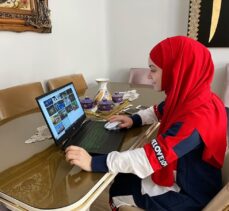 Milli sporcu Elif Akyüz, AA'nın “Yılın Fotoğrafları” oylamasına katıldı