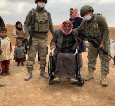 MSB'den Barış Pınarı bölgesindeki Suriyeli ihtiyaç sahiplerine yardım