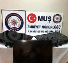 Muş'ta iş yerlerinden hırsızlık yapan 4 kişi tutuklandı