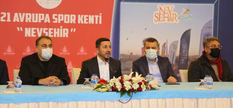 Nevşehir “2021 Avrupa Spor Kenti” ilan edildi