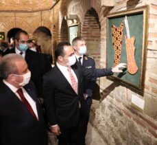 TBMM Başkanı Şentop, Kuzey Makedonya'da “Türk Okçuluğunun Tarihi Serüveni” sergisini açtı: