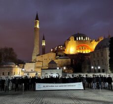 TÜGVA İstanbul, Ayasofya-i Kebir Cami-i Şerifi'nde sabah namazında buluştu