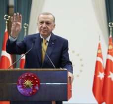 Cumhurbaşkanı Erdoğan, TOKİ tarafından Arnavutluk’ta yapılacak 522 konutun temel atma töreninde konuştu:
