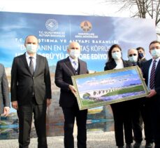 Ulaştırma ve Altyapı Bakanı Karaismailoğlu tarihi Uzunköprü'nün restore edileceği müjdesini verdi