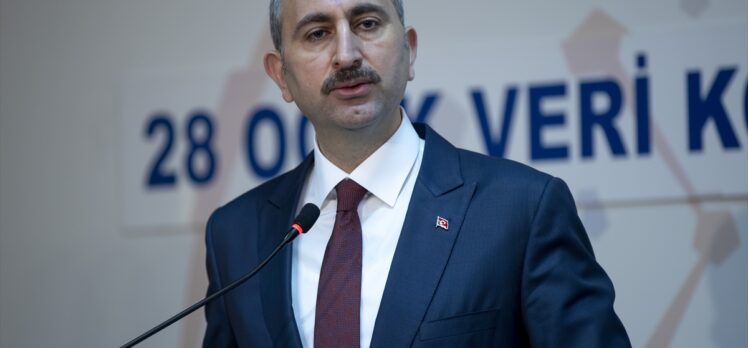 Adalet Bakanı Gül, Veri Koruma Günü Programı'nda konuştu: