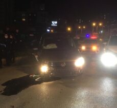 Adana'da “dur” ihtarına uymayan sürücü kaza yapınca yakalandı