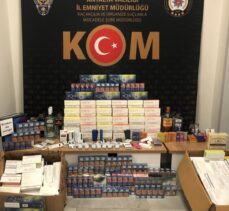 Antalya'da tütün ve elektronik sigara kaçakçılığı operasyonunda 7 gözaltı