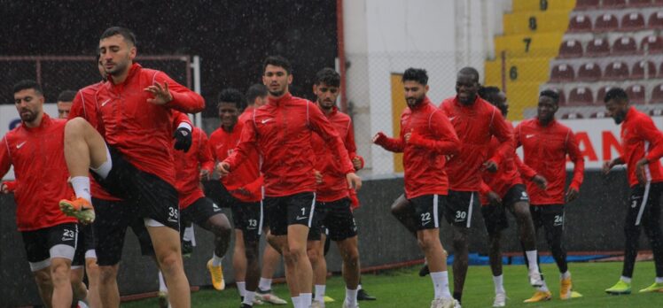 Atakaş Hatayspor, Denizlispor maçı hazırlıklarını tamamladı