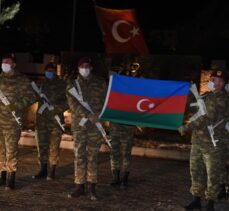 Azerbaycan askerleri “Kış Tatbikatı” için Kars'ta