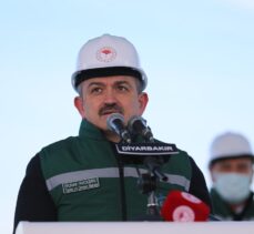 Bakan Pakdemirli, Diyarbakır'daki baraj açılışları ve dolgu tamamlama töreninde konuştu: