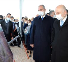 Bakanlar Karaismailoğlu ve Gül, Gaziantep'te karayolu şantiyesinde inceleme yaptı