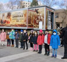 “Çanakkale Savaşları Mobil Müzesi” Eskişehir'de ziyarete açıldı
