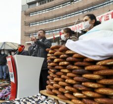 CHP'li Ağbaba, esnaf ve seyyar satıcılarla toplantı düzenledi:
