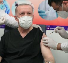 Cumhurbaşkanı Erdoğan'dan “Ben de aşı oldum” paylaşımı