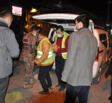 Hatay'da polis ve sağlık çalışanlarına çorba ikramı
