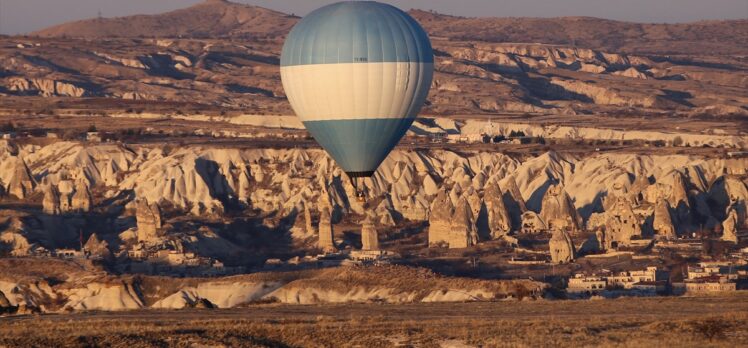 GRAFİKLİ – Kapadokya'yı 2020'de 120 bin 917 turist gökyüzünden izledi