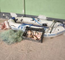Kızılırmak'ta kaçak balık avlayan 2 kişiye ceza