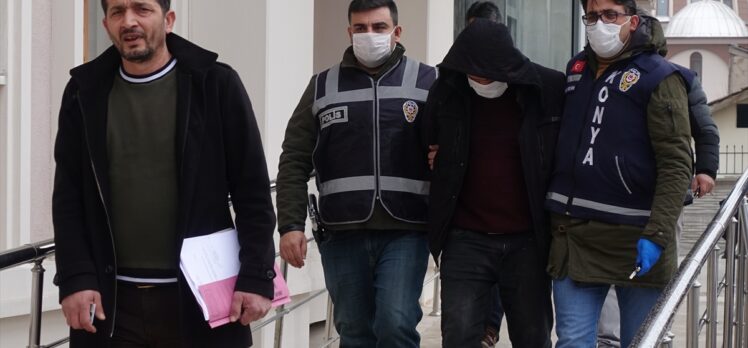 Konya'da pompalı tüfekle kayınpederi ve bacanağını öldüren zanlı, tutuklandı