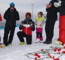 Milli kayakçı Aslı Nemutlu, vefatının 9. yılında Palandöken Kayak Merkezi'nde anıldı