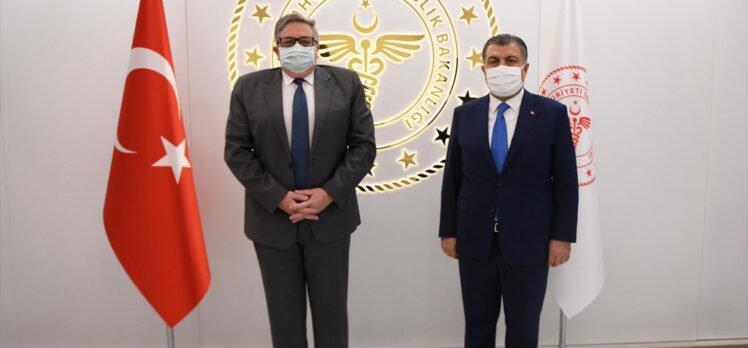 Sağlık Bakanı Koca, Rusya'nın Ankara Büyükelçisi Yerhov ile “Sputnik V” aşısını görüştü