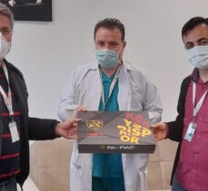 Sağlık çalışanlarından Kayserispor'un “Vefa Paketi” kampanyasına destek