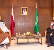 Suudi Arabistan Veliaht Prensi, Katar Emiri'yle “Körfez çalışmalarını geliştirmenin yollarını” görüştü