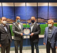 TAF Başkanı Fatih Çintimar'dan Fenerbahçe Kulübü Başkanı Ali Koç'a ziyaret