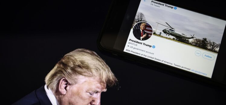 Trump'tan hesabını askıya alan Twitter'a “bizi susturamayacaksınız” mesajı