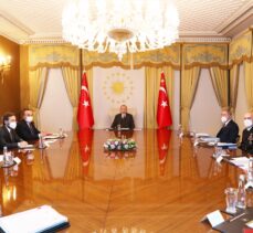 Cumhurbaşkanı Erdoğan, Dış Politika Değerlendirme Toplantısı'na başkanlık etti