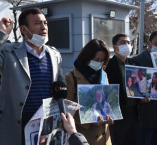 Ailelerinden haber alamayan Uygur Türkleri, Çin'in Ankara Büyükelçiliği önünde eylem yaptı