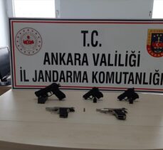 Ankara'da kaçak silah ticareti yapmakla suçlanan bir kişi gözaltına alındı
