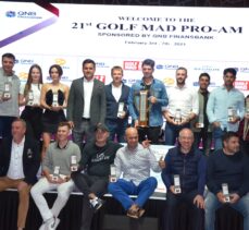 Antalya'da düzenlenen 21. Golf Mad Pro-Am Golf Turnuvası sona erdi