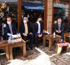 Bakan Pakdemirli, Üsküp'ün eski Türk Çarşısı'nı ziyaret etti