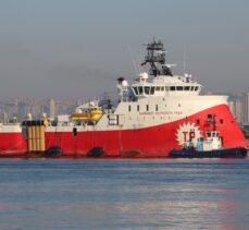 “Barbaros Hayrettin Paşa” sismik araştırma gemisi Tuzla Limanı'na geldi