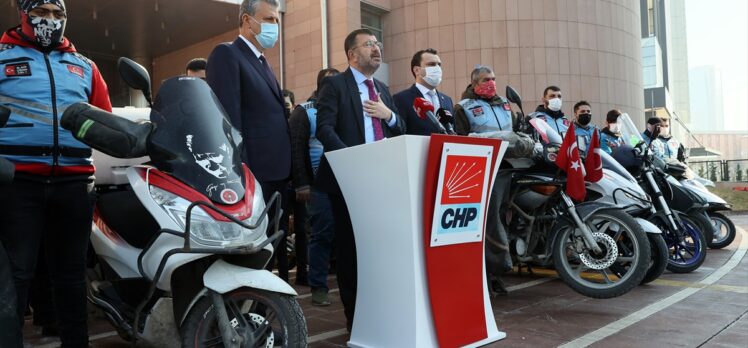 CHP Genel Başkan Yardımcısı Ağbaba, motorlu kuryelerin kayıt dışı çalıştırılmalarına son verilmesini istedi