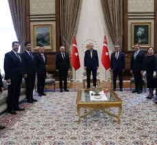 Cumhurbaşkanı Erdoğan, Azerbaycan Cumhuriyeti Başsavcısı Aliyev'i kabul etti