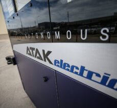 Cumhurbaşkanı Erdoğan'ın test ettiği elektrikli sürücüsüz otobüs, Bursa'da tanıtıldı