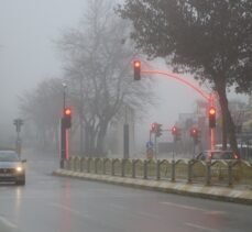 Edirne ve Kırklareli'nde sis etkili oluyor