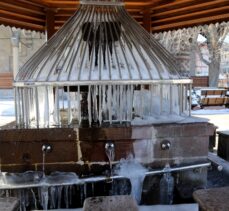 Erzurum ve Kars'ta dondurucu soğuklar ile doğal güzellikler bir arada yaşanıyor