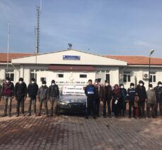 Gaziantep'te 16 düzensiz göçmen yakalandı