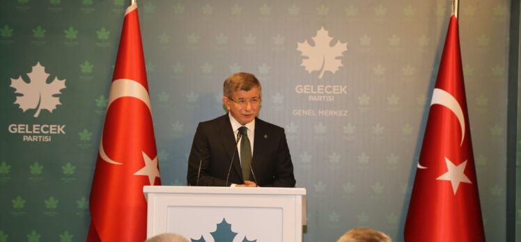 Gelecek Partisi Genel Başkanı Davutoğlu: “Doğu Türkistan'da yapılan zulme sessiz kalınıyor”