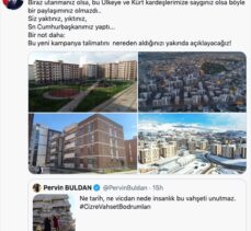 İçişleri Bakan Yardımcısı Çataklı'dan, HDP Eş Genel Başkanı Buldan'ın “Cizre” paylaşımına tepki: