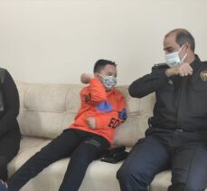 Kahramanmaraş Emniyet Müdürü Cebeloğlu'ndan şehit çocuğuna doğum günü sürprizi