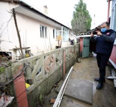 Kırklareli'nde taşkının ardından hasar tespit çalışmaları başlatıldı