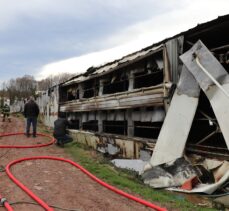 GÜNCELLEME – Kocaeli'de tavuk çiftliğindeki yangın hasara neden oldu
