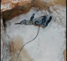 Malatya'da bir inşaatın altında kaçak kazı yapan 5 şüpheli suç üstü yakalandı