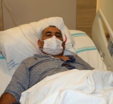 Nahçıvanlı emekli albayın bacağı Erzurum'da doktorların müdahalesiyle kesilmekten kurtarıldı