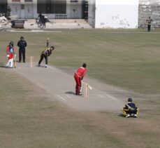 Pakistan'da Keşmir halkı ile dayanışma göstermek için kriket oynandı