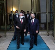 TBMM Başkanı Şentop, Azerbaycan Başbakanı Esedov'u Meclis'te ağırladı: