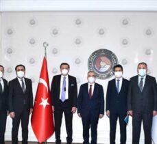 TCMB Başkanı Ağbal, TOBB Başkanı Hisarcıklıoğlu'nu ziyaret etti